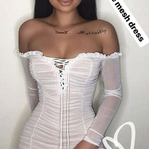 Mesh dress